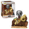 Figura Pop Star Wars The Mandalorian Mando On Bantha With Ch