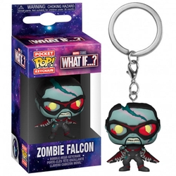 Llavero Pocket Pop Marvel What If Zombie Falcon