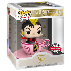 Figura Pop Walt Disney World 50Th Queen Of Hearts In Tecup E