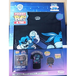 Pop & Tee Space Jam Looney Tunes Lebron James Funko + Camise