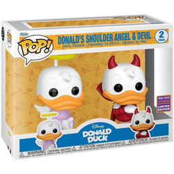 Blister 2 Figuras Pop Disney Donald Duck - Donald Angel & De
