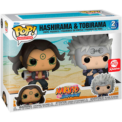 Blister 2 Figuras Pop Naruto Shippuden Hashirama & Tobirama