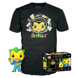 Set Figura Pop & Tee Dc Comics Batman Joker Exclusive