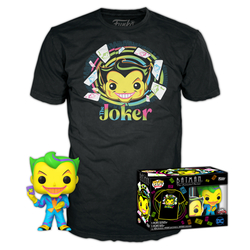 Set Figura Pop & Tee Dc Comics Batman Joker Exclusive