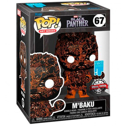 Figura Pop Marvel Black Panther M Baku Artist + Case Exclusi