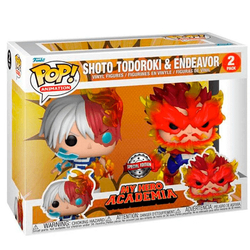 Blister 2 Figuras Pop My Hero Academia Shoto Todoroki & Ende