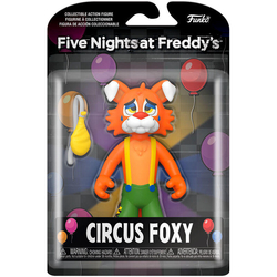 Figura Action Five Nights At Freddys Circus Foxy 12,5Cm