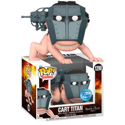 Figura Pop Super Attack On Titan Cart Titan Exclusive