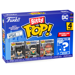 Blister 4 Figuras Bitty Pop Dc Comics Batman