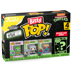 Blister 4 Figuras Bitty Pop Tortugas Ninja Donatello