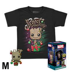 Groot - Camiseta M & Pocketpop Holiday Groot