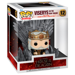 Figura Pop Deluxe House Of The Dragon Viserys On The Iron Th