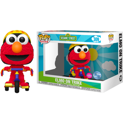 Figura Pop Rider Barrio Sesamo Elmo On Trike Exclusive