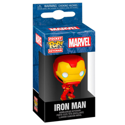 Llavero Pocket Pop Marvel Iron Man Classics