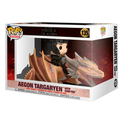 Figura Pop Rides La Casa Del Dragon Aegon Targaryen With Sun