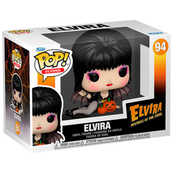 Figura Pop Elvira Mistress Of The Dark Elvira With Pumpkins