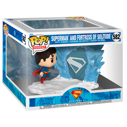 Figura Pop Moment Dc Comics Superman - Superman And Fortress