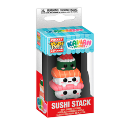 Llavero Pocket Pop Kawaii Fodies Sushi Stack