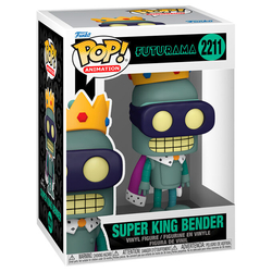 Figura Pop Futurama Super King Bender