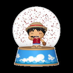 Funko Pop Assortment Mini Glitter Globes: One Piece 12 Unida