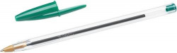 boligrafo bic cristal verde