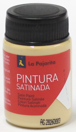 C/6 FRASCO PINTURA ACETINADA A PAJARITA SIENA CLARA L04