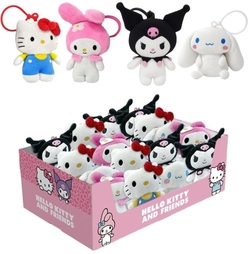 EXP 16 BAG CLIPS HELLO KITTY MODELOS SURTIDOS