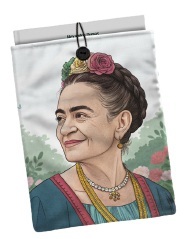 Funda acolchada para libros frida 21x28cm