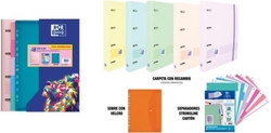 PACK CARPEBLOC A4+ 4 ARGOLAS 35MM RECAMBIO 5 COR ROSA
