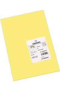 PACK/50 CARTOLINAS IRIS A4 185G. AMARELO LIMÃO