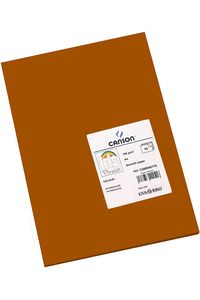 PAQ/50 CARTOLINES IRIS A4 185G. CHOCOLATE