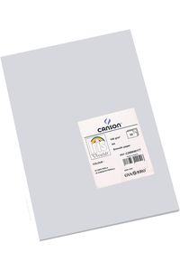 PAQ/50 CARTOLINES IRIS A4 185G. GRIS PERLA