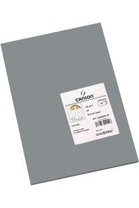 PACK/50 PAPIER CARTON IRIS A4 185G. GRIS PLOMO