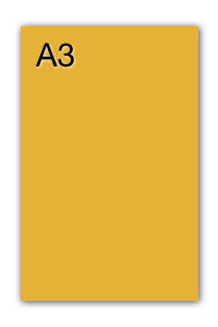 PACK/50 CARTOLINAS IRIS A3 185G. COURO
