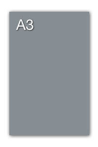 PAQ/50 CARTOLINES IRIS A3 185G. GRIS PLOMO