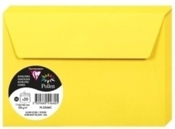 PACK/20 ENVELOPE POLLEN 114X162 AMARELO SOL