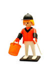El Jockey Estatua Resina 25 Cm Playmobil Collectoys
