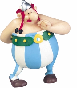 Figura Plastoy Asterix & Obelix Obelix Enamorado Pvc