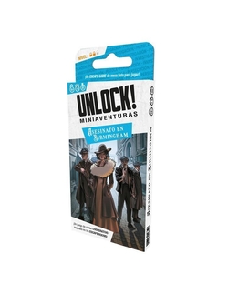 Juego De Cartas Unlock! Miniaventuras Asesinato En Birmingha