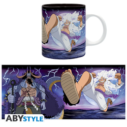 Taza One Piece Luffy Vs Kaidou 320 Ml