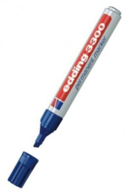 rotulador edding 3300 azul marcador punta biselada