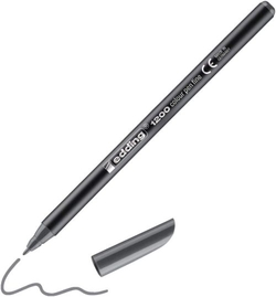 C/10 RETOLADOR EDDING 1200 GRIS 12 PUNTA DE FIBRA