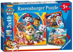 PUZZLE 2D 3X49 PIEZAS PAW PATROL RAVENSBURGER