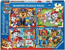 PUZZLE 2D PAW PATROL 4X42 PIEZAS