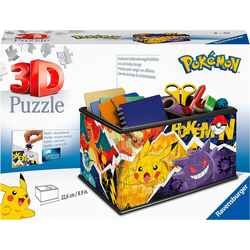 Puzzle 3D Caja De Almacenamiento Pokemon 216Pzs