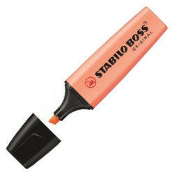 C/10 MARCADOR FLUORESCENTE MELOCOTON STABILO BOSS 70
