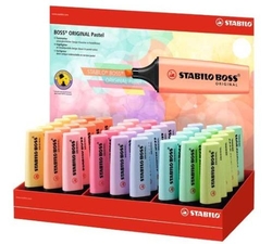 EXP 45 MARQUEURS FLUORESCENTES STABILO BOSS PASTEL