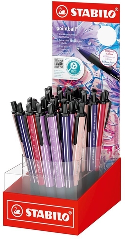 EXP 38 STABILO POINTBALL WILDFLOWERS EDITION PUNTA M 0,5MM