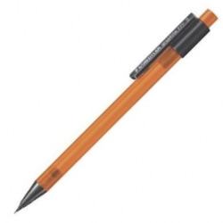 CAIXA 10 PORTAMINAS STAEDTLER 0,5MM GRAPHITE LARANXA