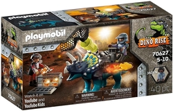 Playmobil Triceratops: Disturbios Por Las Piedras Legendaria